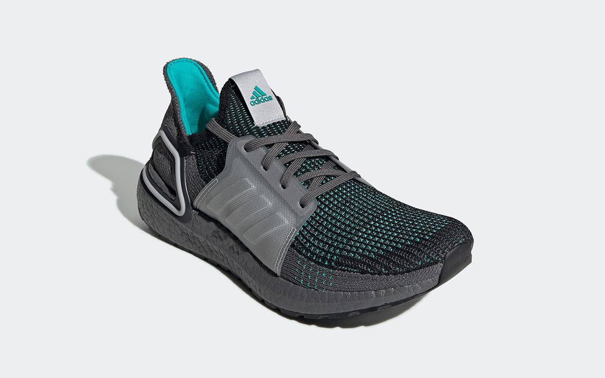 The adidas Ultra BOOST 19 Takes on a Teal and Grey Colorway for Fall House of Heat