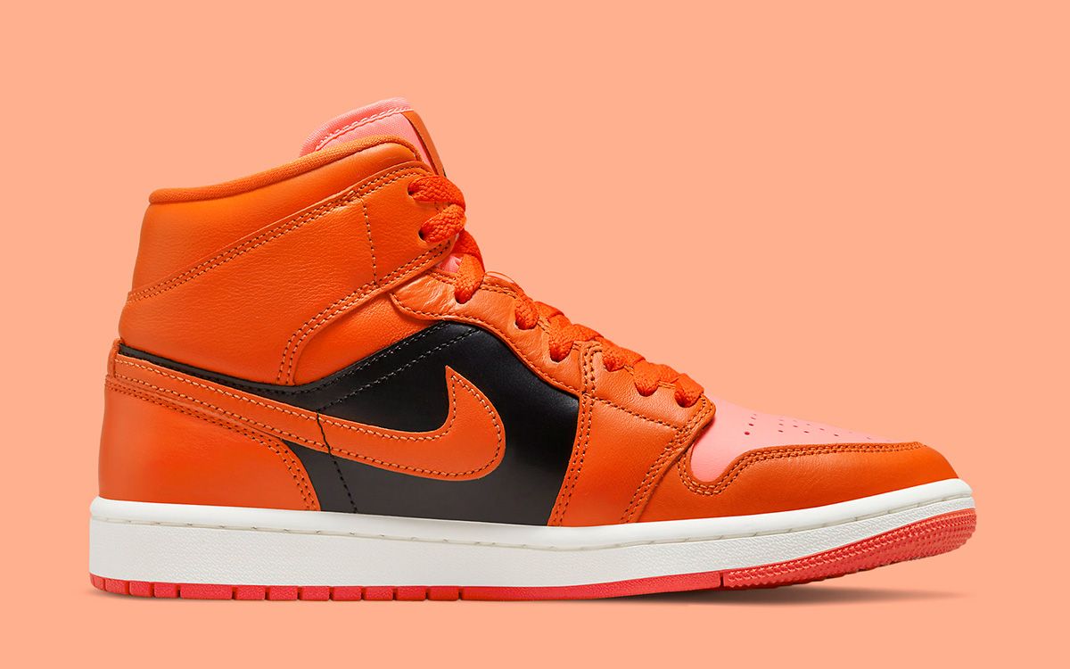 Available Now // Air Jordan 1 Mid “Crimson Bliss” | House of Heat°