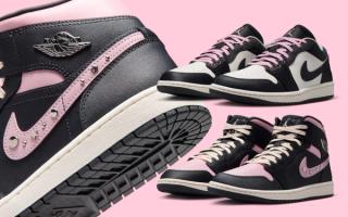 Air Jordan 1 "Iced Carmine" Collection Brings Chrome Shine for Spring 2026