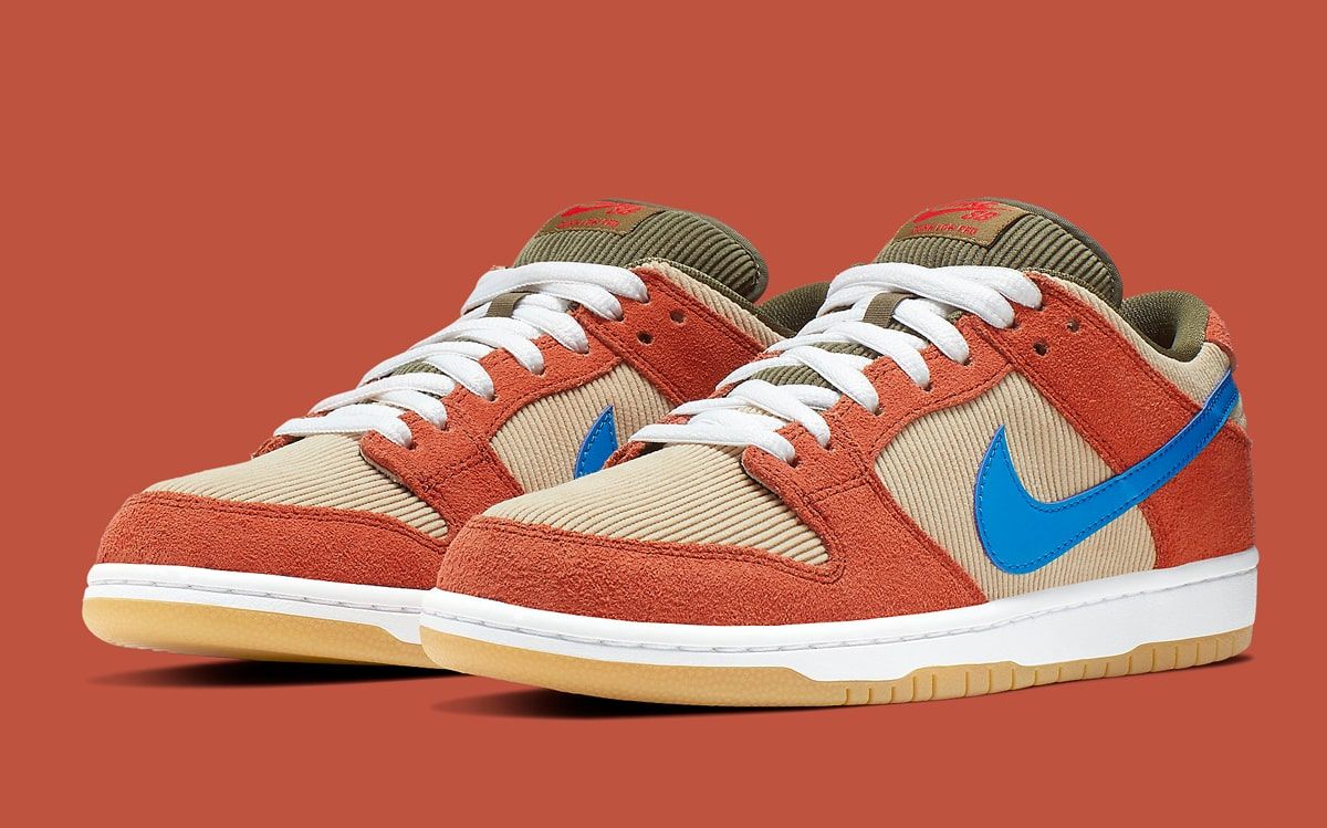 The Nike SB Dunk Low Pro Dusty Peach is Delivered in Corduroy House of Heat