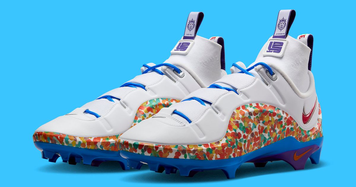 A Menacing Iteration of the Nike LeBron 4 “Fruity Pebbles 