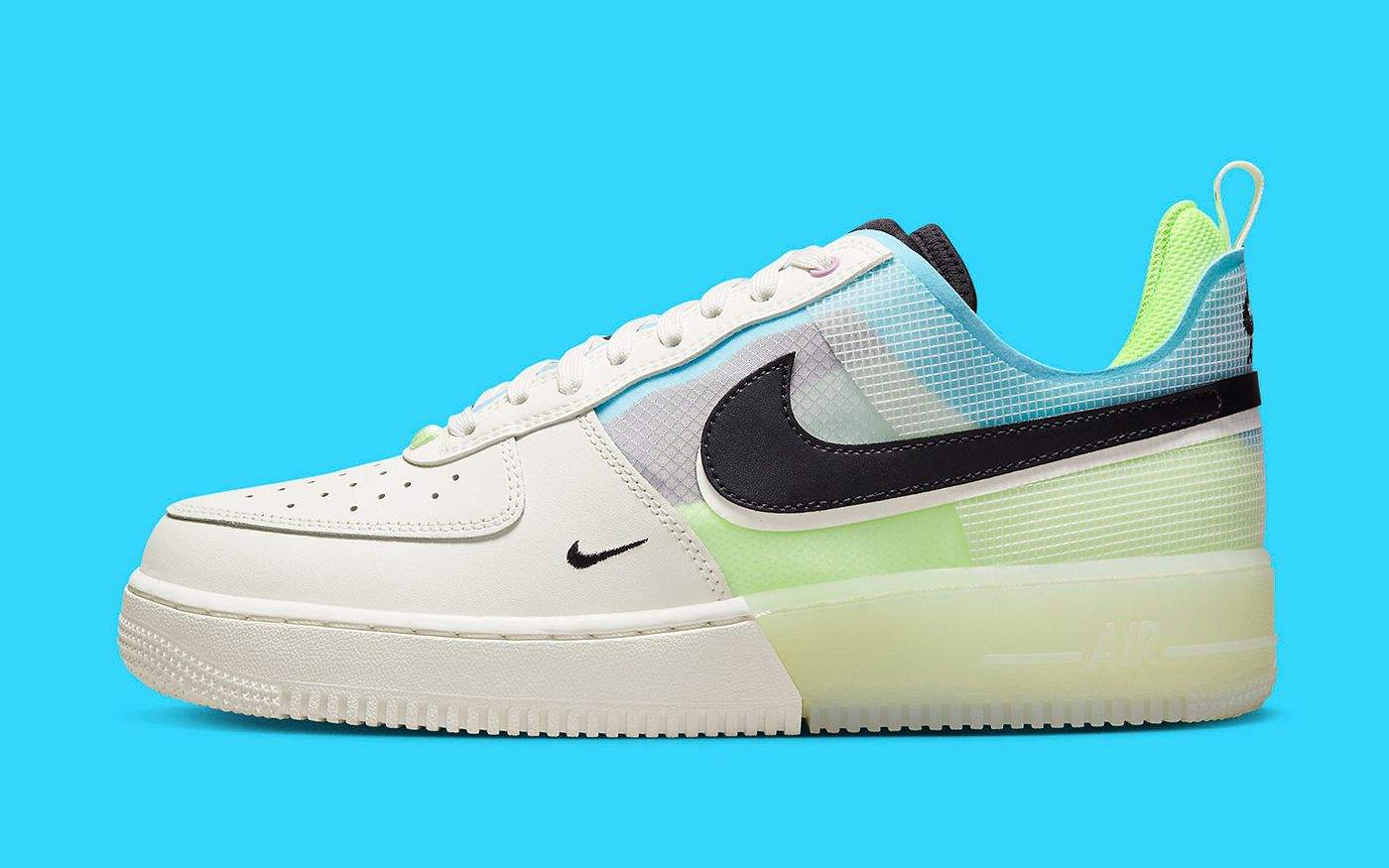 Black and neon blue air force 1 online