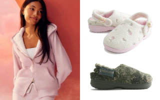 Hollister presents a Classic Unfurgettable Clog and Sweatsuit collection with Crocs.