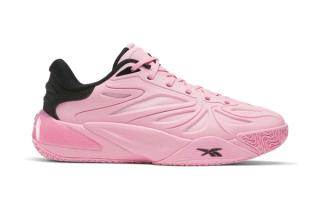Reebok Angel Reese 1 “Expressive Pink” basketball shoe.