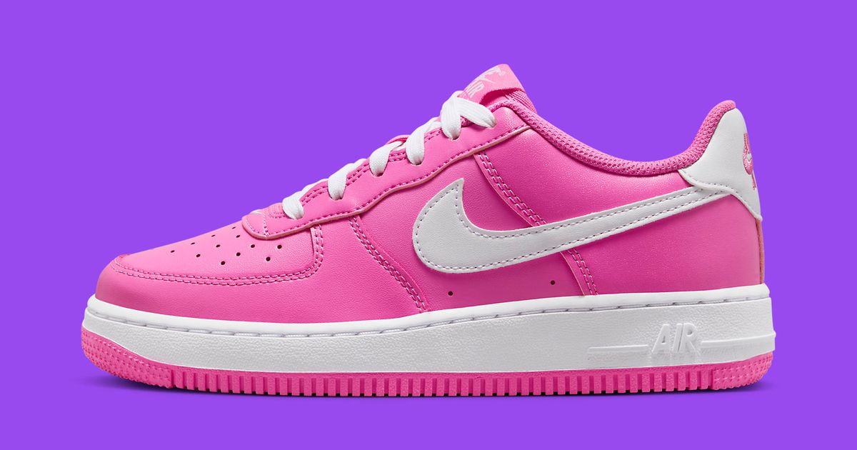 junior nike air force pink
