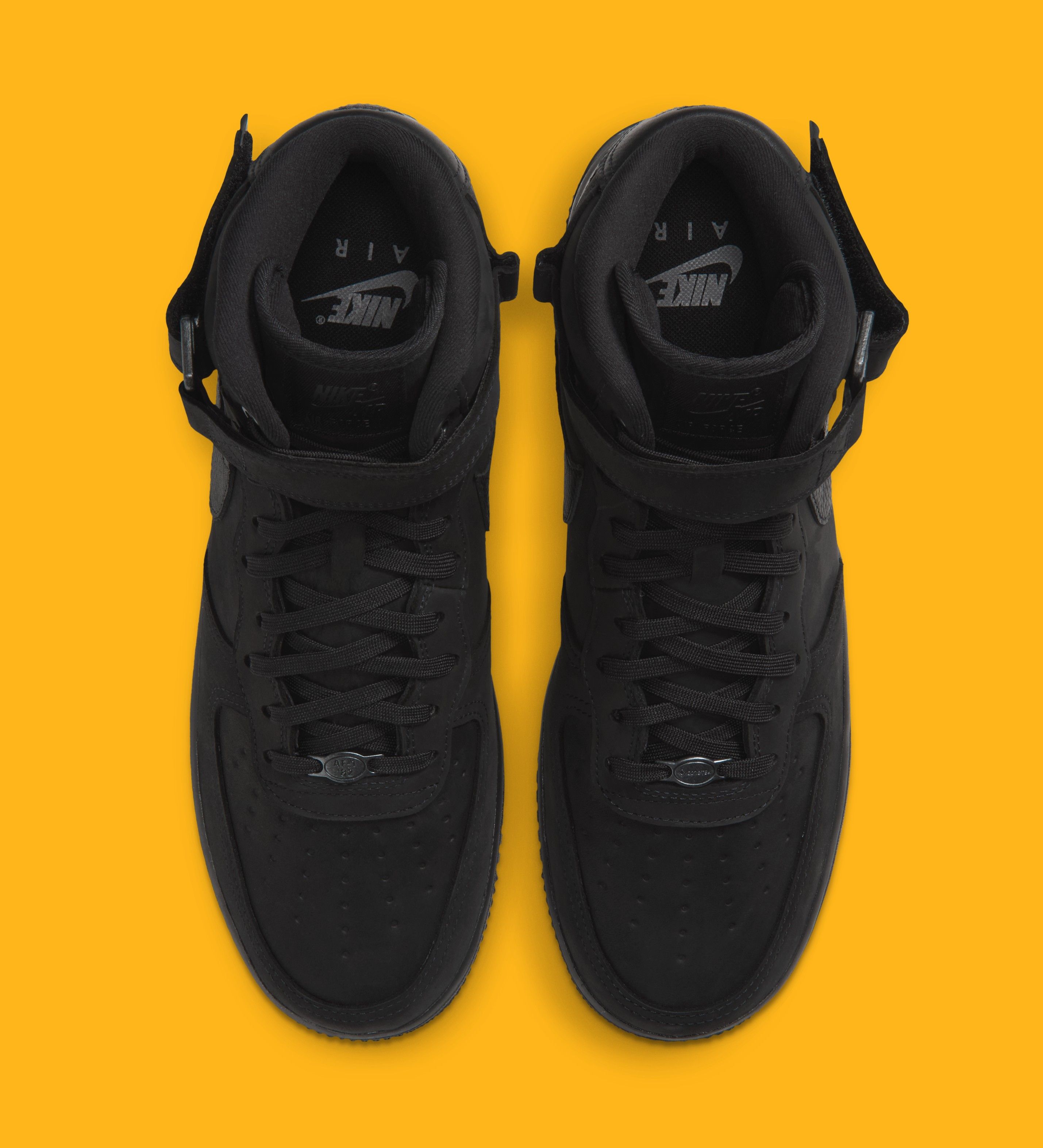 Nike Air Force 1 Mid GORE-TEX Vibram Black detail