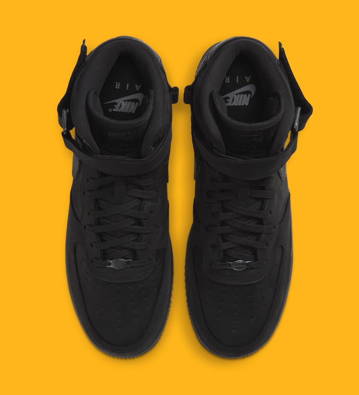 Nike Air Force 1 Mid GORE-TEX Vibram Black detail