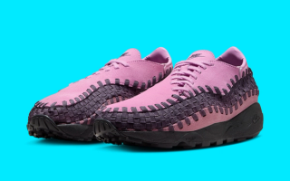 The Nike Air Footscape Woven Surfaces In "Beyond Pink"