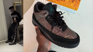Nigel Sylvester Reveals 1-of-50 Air Jordan 3 for Friends & Family