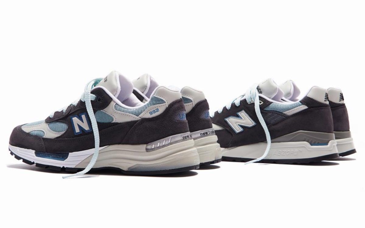 KITH x New Balance “Steel Blue” Collection Releases This Week