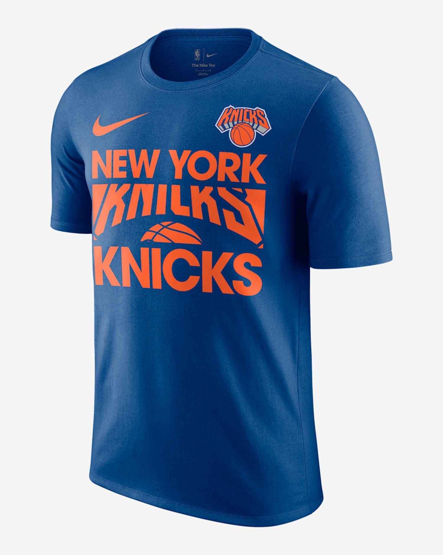 New York Knicks Courtside Men's Nike NBA T-Shirt (SKU: HQ0595-495). MSRP $35.