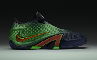 Debut Nike Ja 4 Basketball Shoe in a black & green color scheme. Photo via Nike.