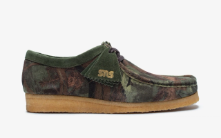 SNS x Clarks Originals Wallabee Low "Acid Realtree Camo" collaboration.