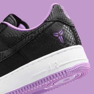 Men's Nike Kobe Air Force 1 "Black/Light Purple" Protro (SKU: IB0018-007). Photo via Nike.
