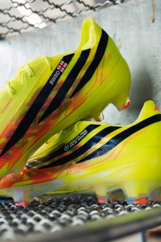 Khvicha Kvaratskhelia's personalized adidas F50 HYPERFAST. Photo via adidas.