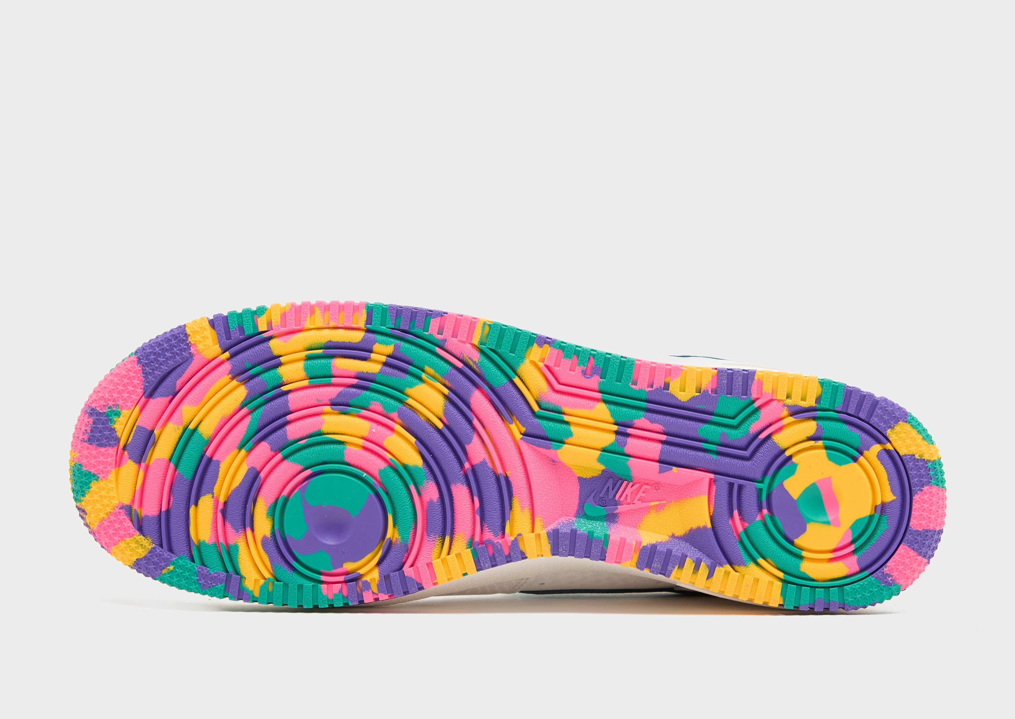 Kobe Bryant x Nike Air Force 1 Low "Sail/Multicolor" via JD Sports.