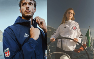  Rhuigi Villaseñor's Adidas Lago Di Como Sailing Collection for Serie A's Como 1907 Football Club.