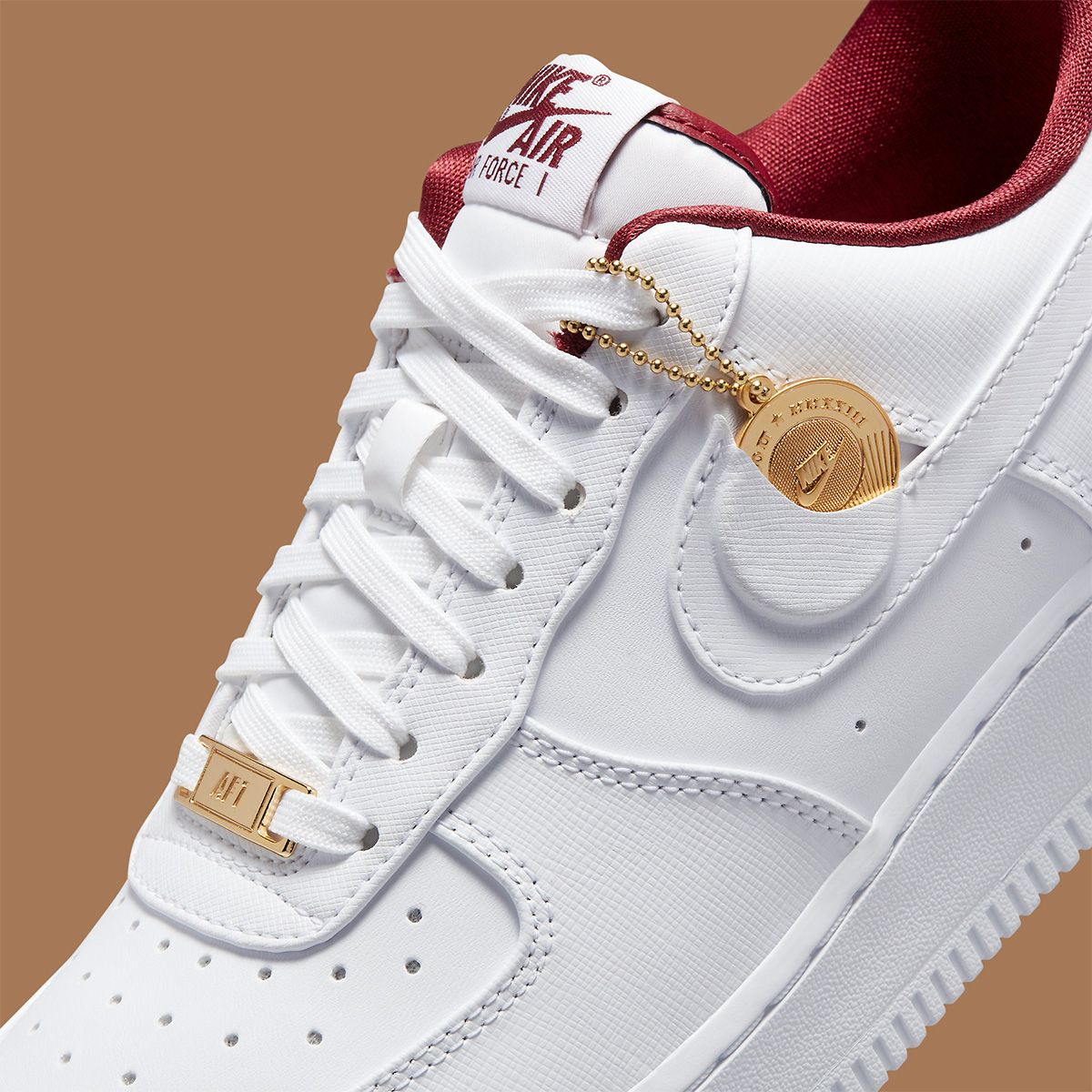 Nike air force 1 hotsell burgundy velvet