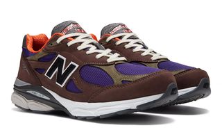 Made in USA New Balance 990v3 Appears in Brown and Purple