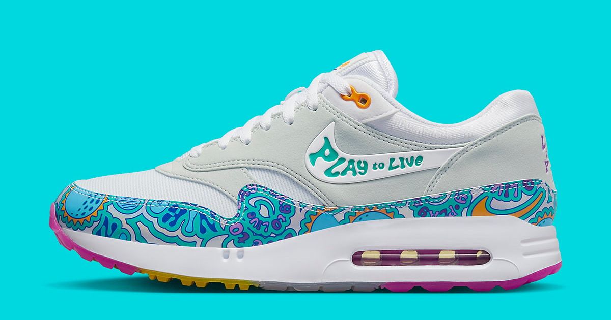 Nike Goes Psychedelic on the Air Max 1 Golf “Play To Live” | House of Heat°