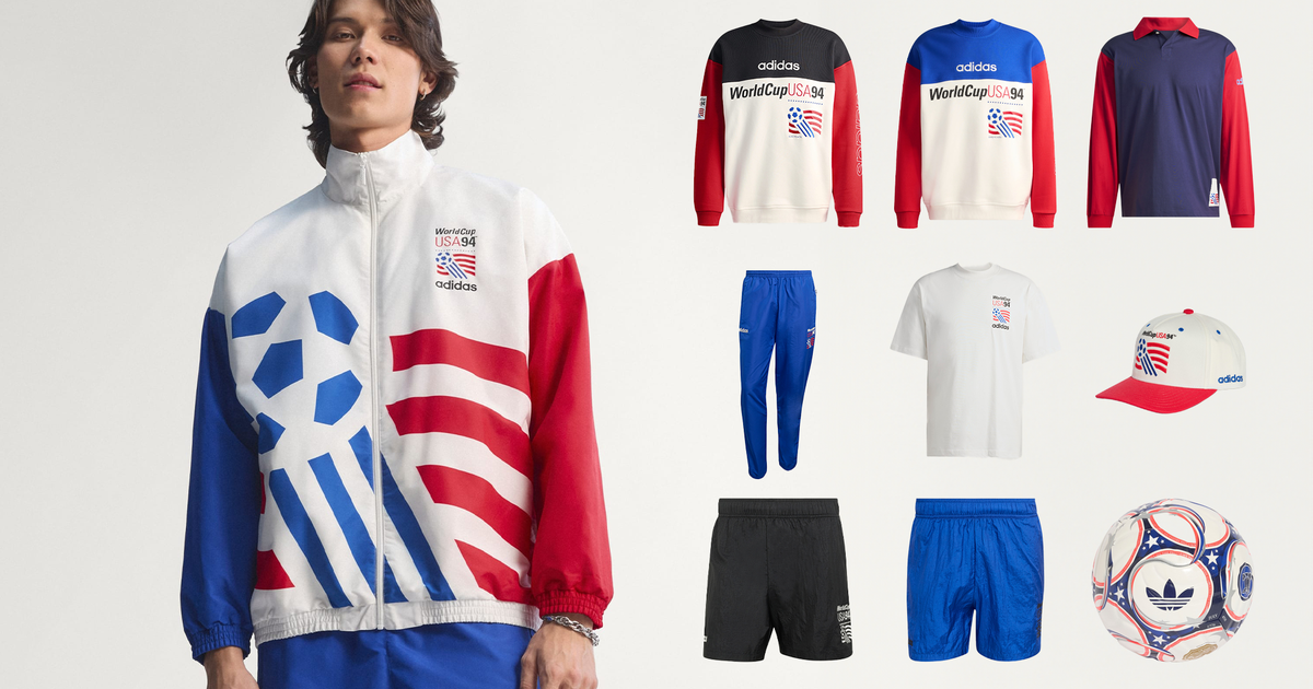 adidas Remembers USA 1994 World Cup™ With Retro Fan Collection