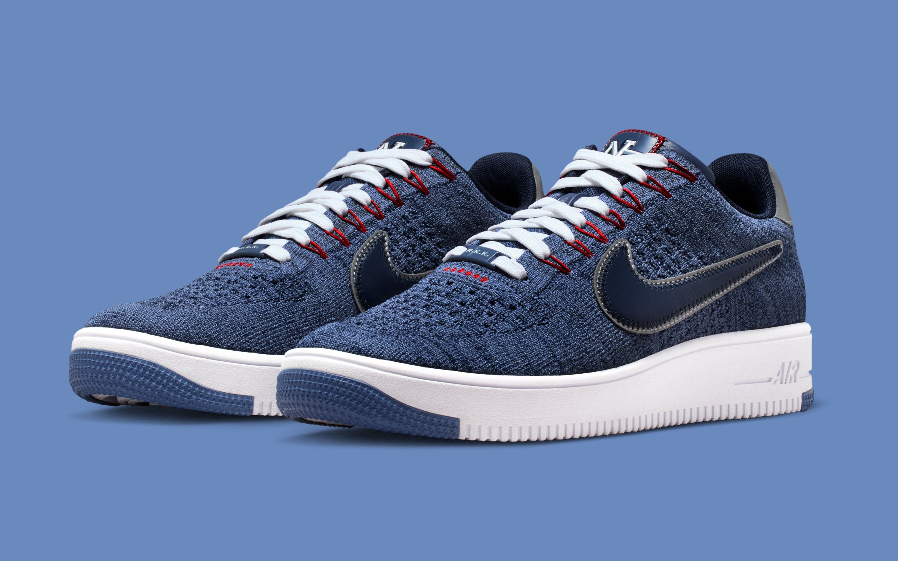 nike air force 1 flyknit 2.0 navy