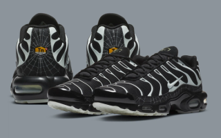 Nike Air Max Plus "Spider Web" in a "Black/Limelight/Black" color scheme, last seen October 2020.