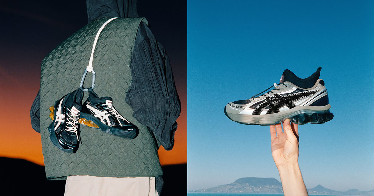 ASICS x Nanushka ☆ Gel Kinetic Fluent 'Beige' Nanushka ASICS GEL KINETIC FLUENT Release Date Info | Hypebeast