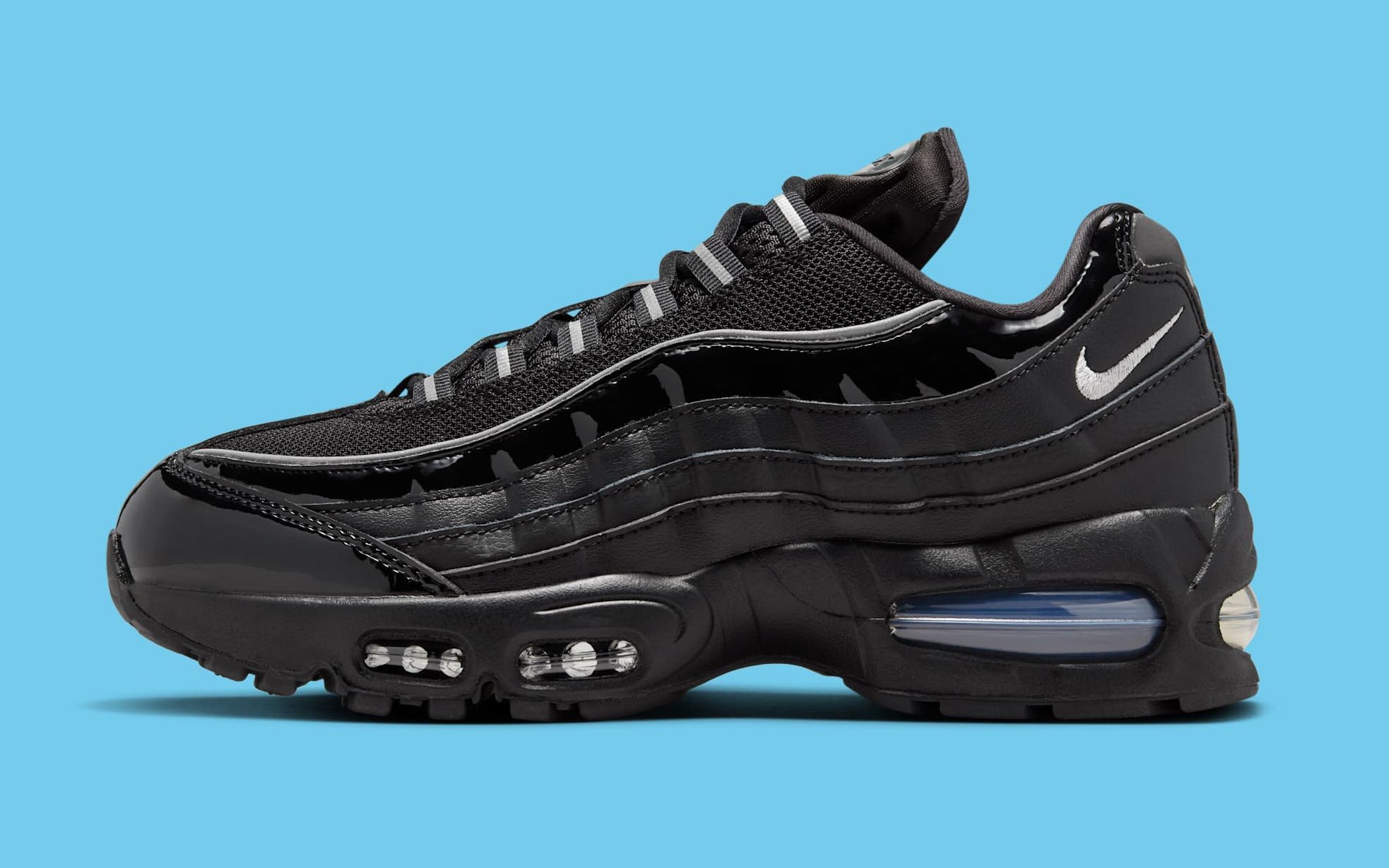 NIKE ☆ AIR MAX 95 'Black & Reflective' Air Max 95 NDSTRKT 'Black' Release Date. Nike SNKRS