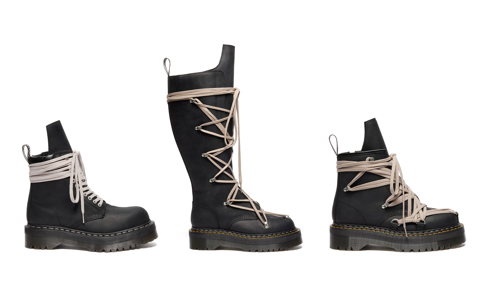 【zzz】 Dr. Martens rick owens Rick Owens x Dr. Martens Quad Boot Collaboration | Hypebeast