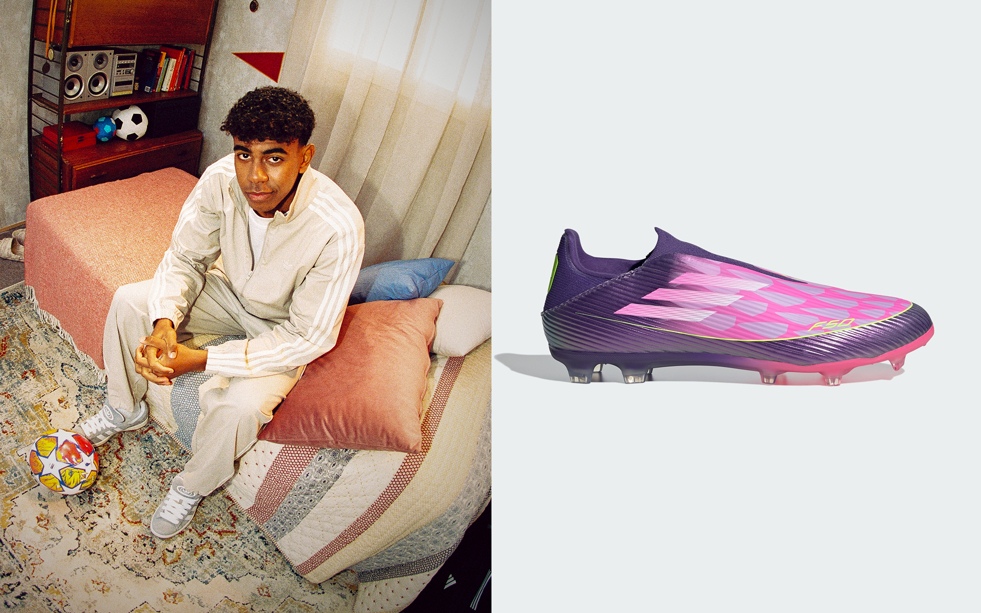 Lamine Yamal's New Adidas F50 Laceless Collection Expected