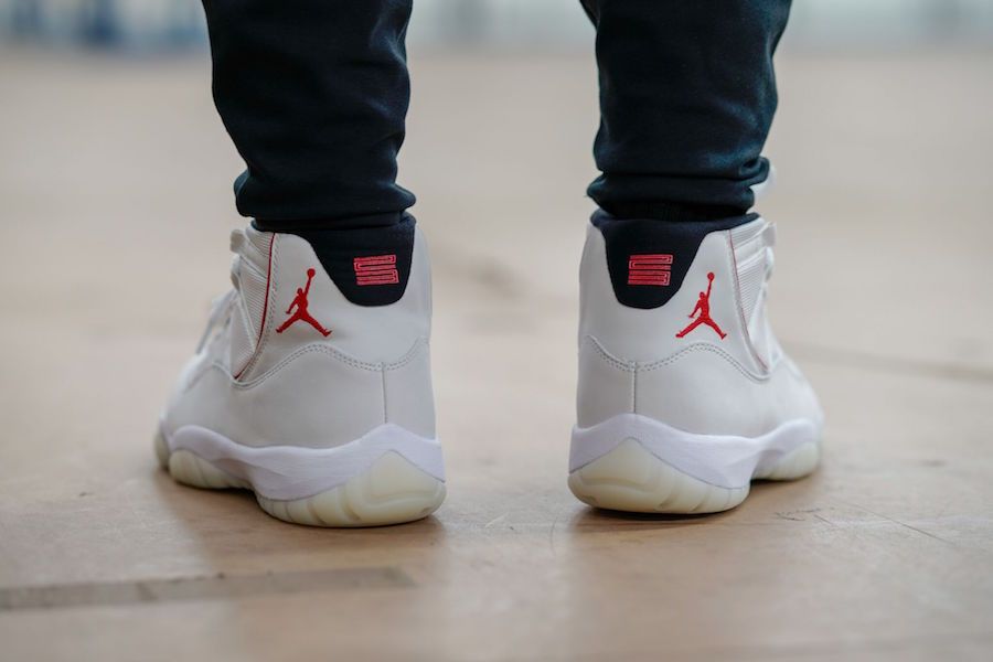 Jordan high quality 11 platinum tint