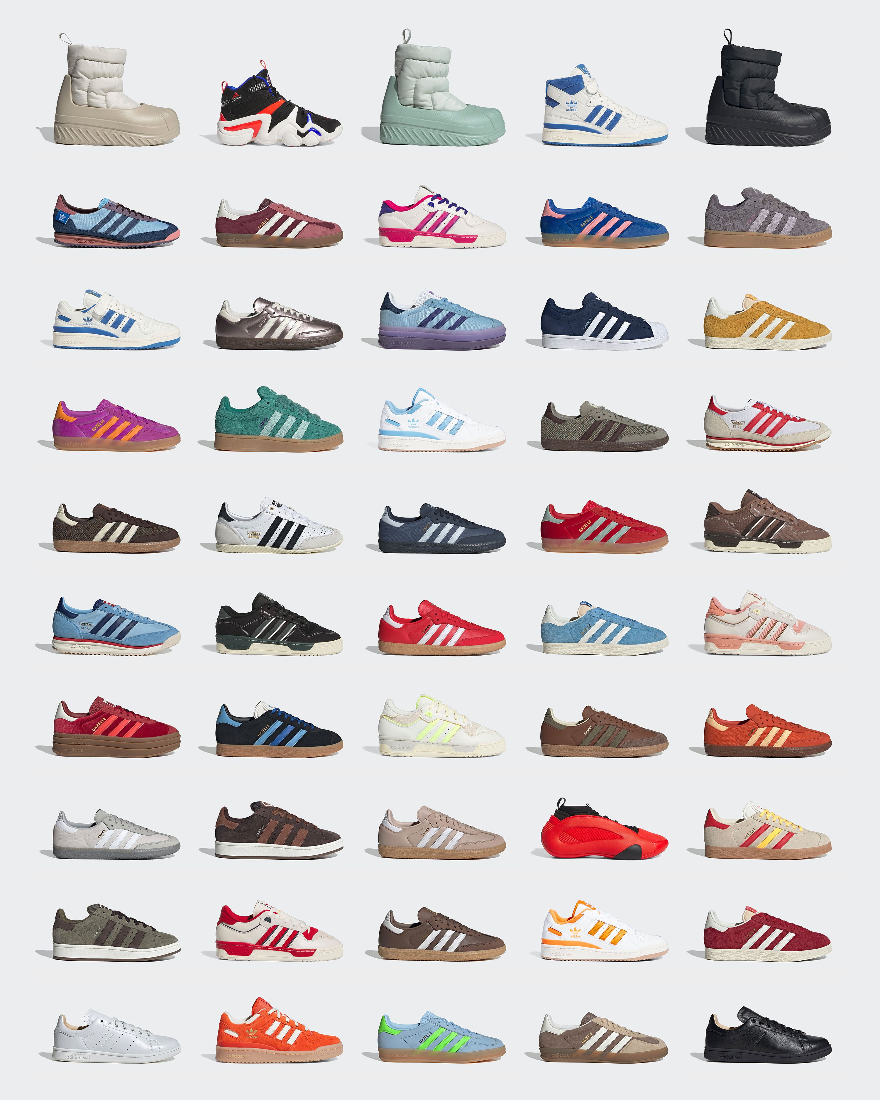 Adidas sneaker calendar on sale