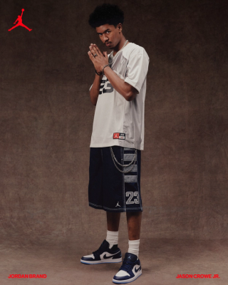 Jason Crowe Jr. for Jordan Brand. Photo via Jordan Brand.
