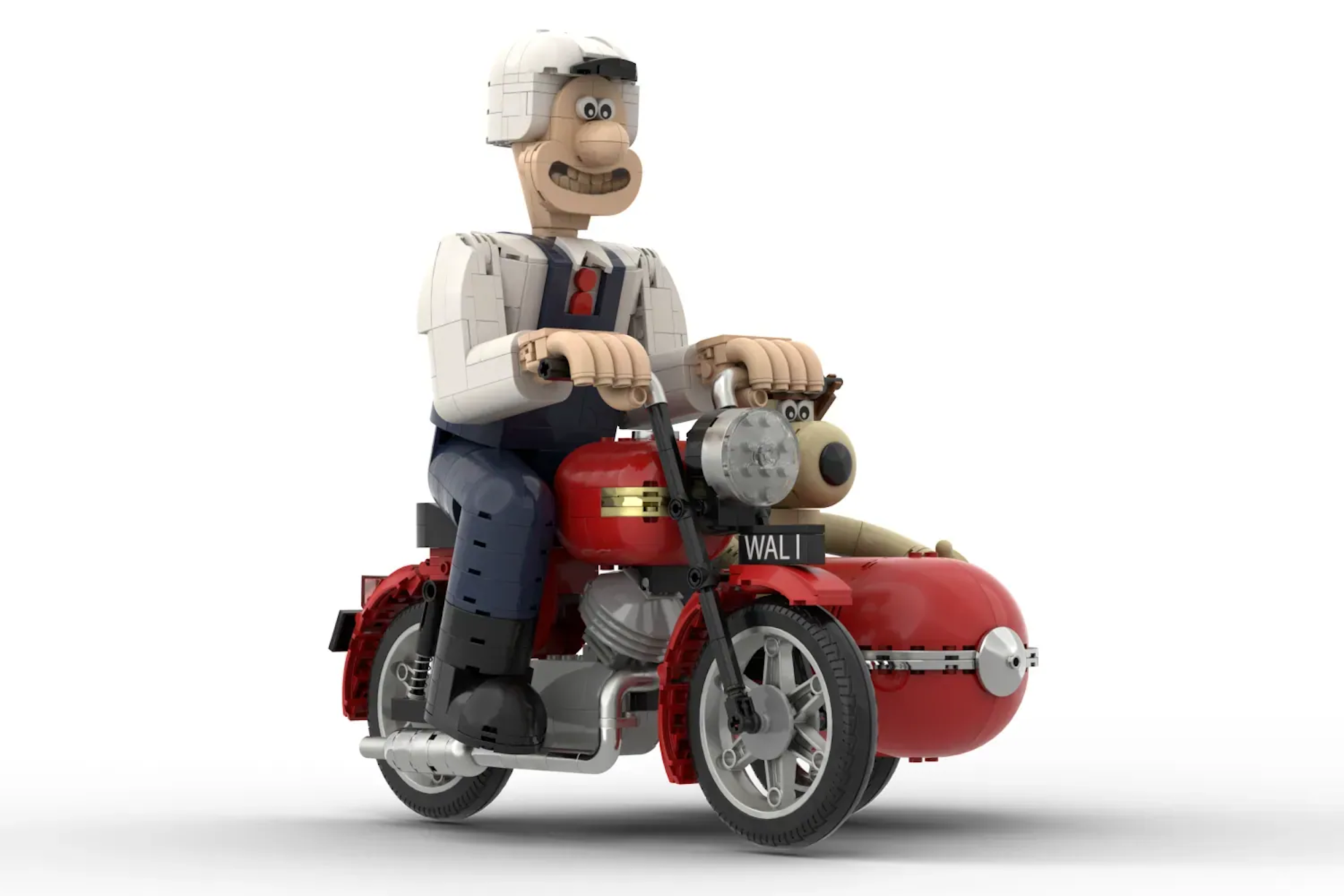 LEGO® x Wallace & Gromit Block Set (1,038 Pieces). Photo via The LEGO Group.