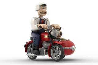LEGO® x Wallace & Gromit Block Set (1,038 Pieces). Photo via The LEGO Group.
