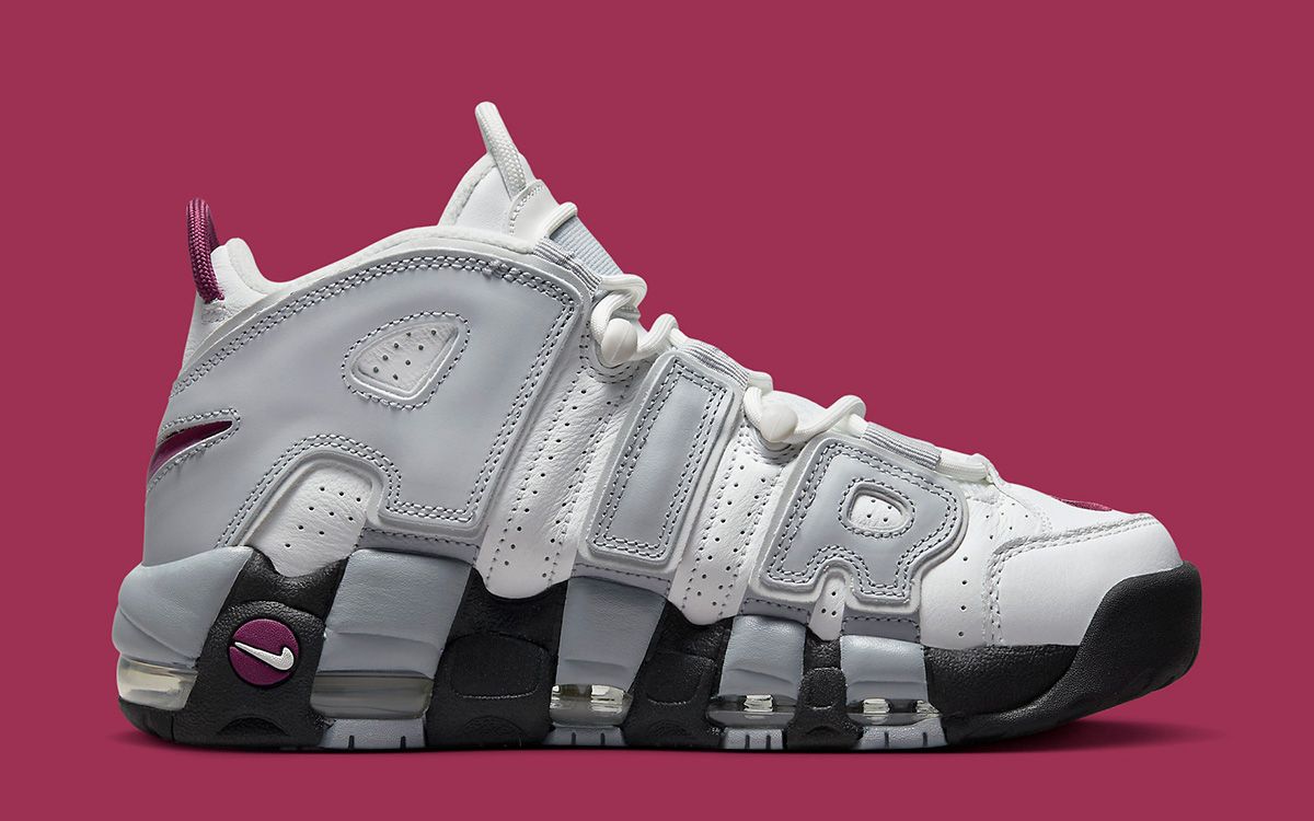 Uptempo white store grey black