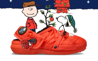 Snoopy Gets a Puffer-Inspired Crocs Makeover