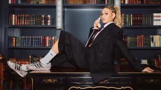 Trinity Rodman wearing adidas Originals footwear.
