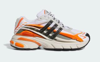 Pharrell's Adidas Adistar Jellyfish in an "Orange" color scheme.