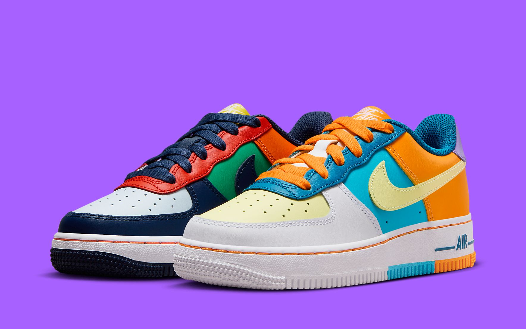 Nike Sportswear Serve Up a Multi-Color "What The" Pack for Kids