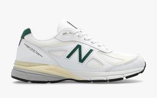 The Made in USA New Balance 990v4 Appears in White and Green