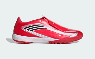 adidas F50 Messi League Turf "Lucid Red" (SKU: IH1904). Photo via adidas.