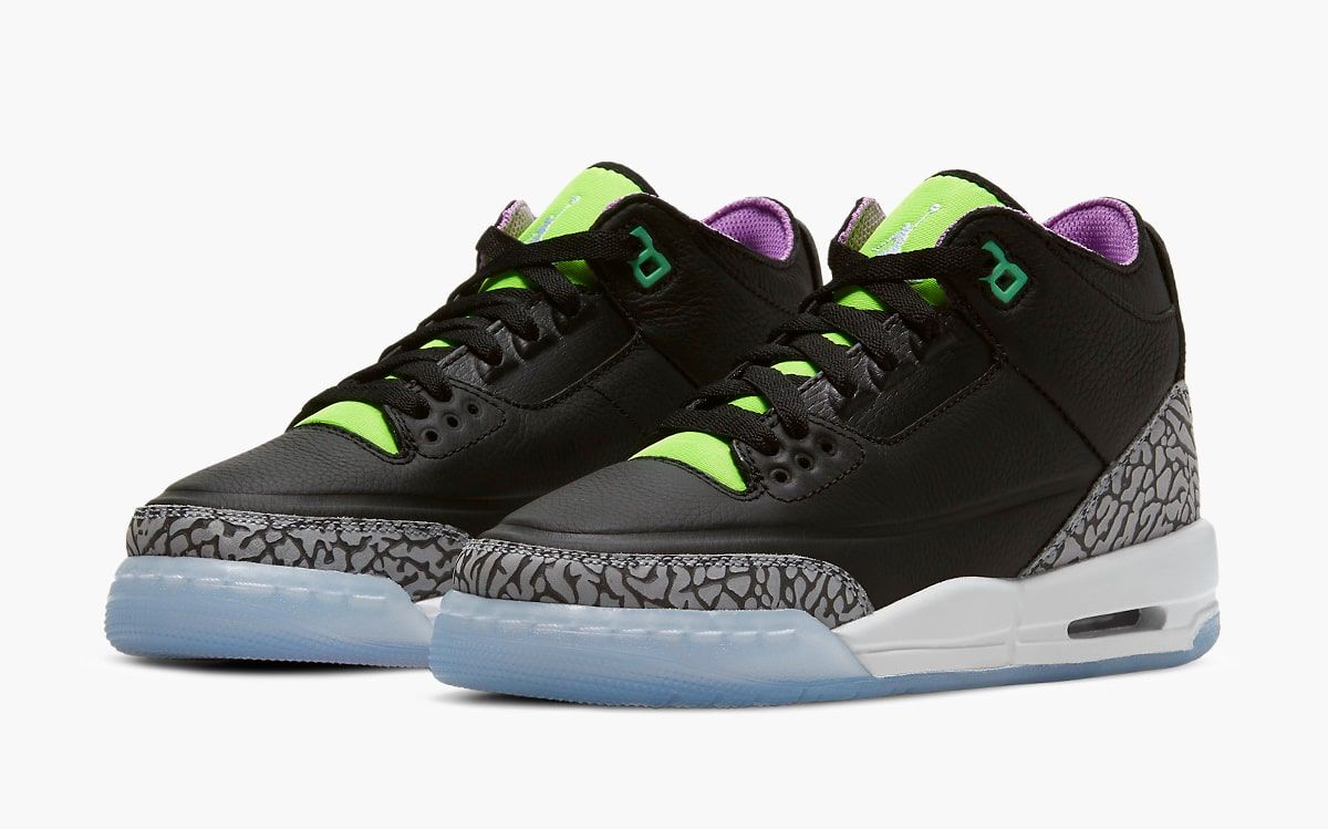 Kids-Exclusive Air Jordan 3 “Electric Green” Rescheduled for May 