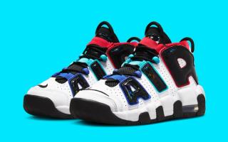 Nike Adds Iridescent Prism Patterns to This Kids-Exclusive More Uptempo