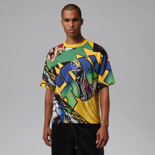 Jordan Brazil Boxy Graphic T-Shirt (SKU: IF3904-741). Photo via Nike.