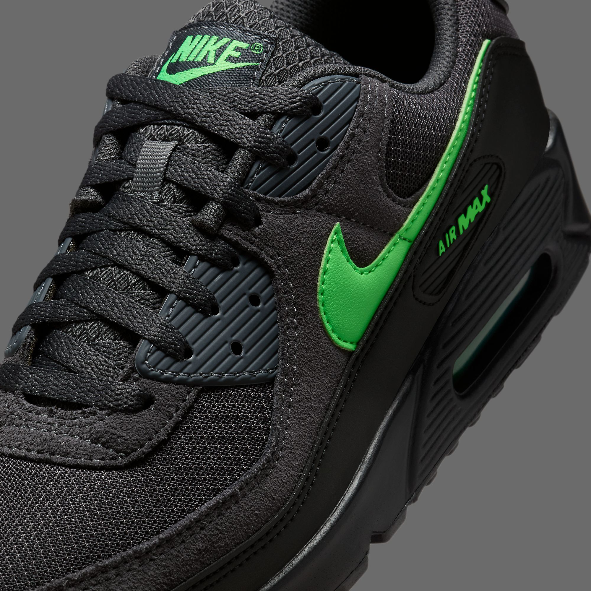 国内配送 NIKE AIR MAX 90 ANTHRACITE/GREEN STRIKE Nike Air Max 90 Sneaker » Buy online now!