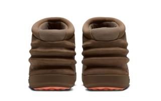 The Nike 24.7 Recovery Boot in a "Dark Driftwood" color scheme.