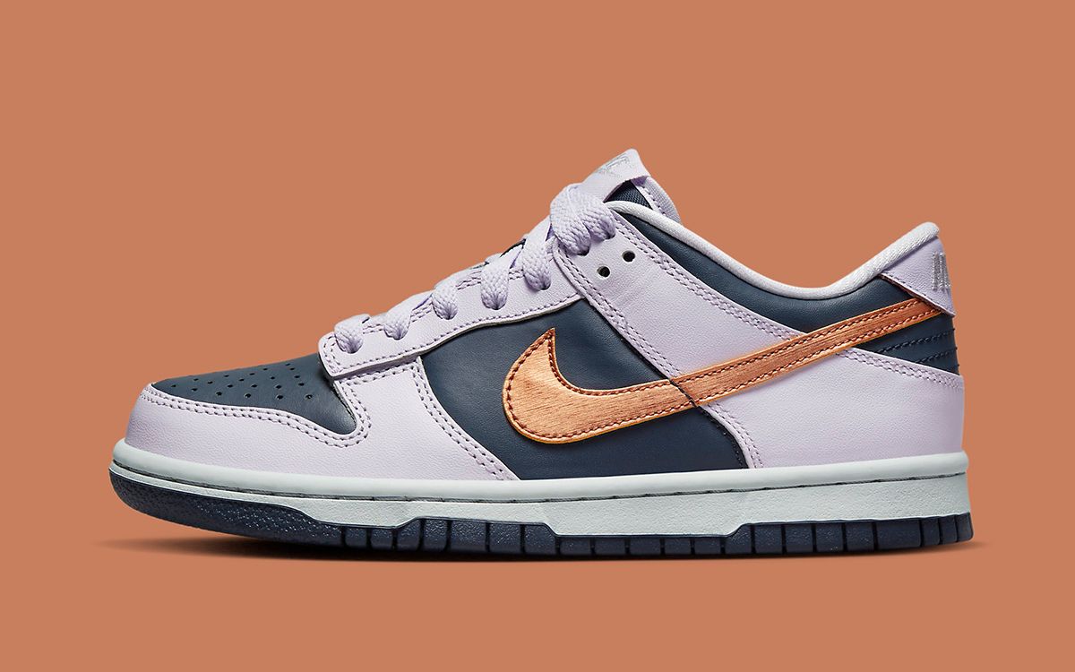 GS　NIKE　ナイキ　Dunk Low　23.5　Copper Swoosh Size 6.5 (GS) - Nike Dunk Low SE Copper Swoosh for sale
