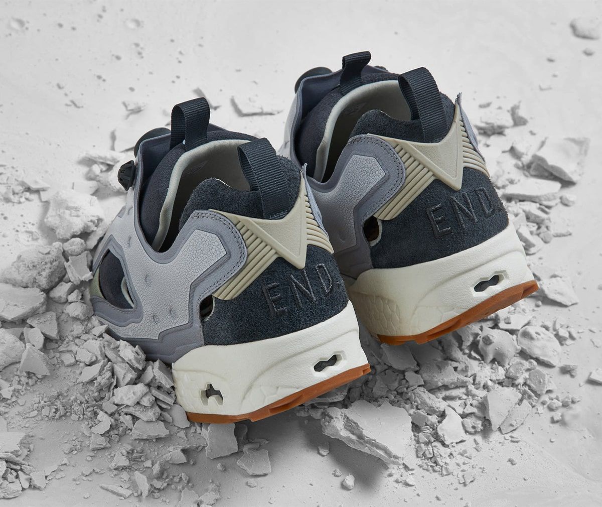 END x Reebok Instapump Fury “Fossil” Pack Releases This Week